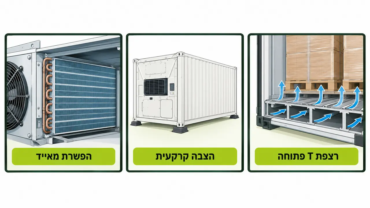 בדיקות הכרחיות לפני קבלת המכולה בשטח